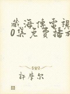 藏海传电视剧40集免费播放