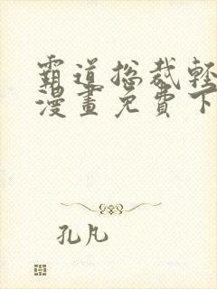 霸道总裁轻轻爱漫画免费下拉式漫画免费漫画