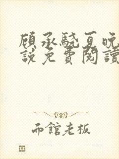 顾承骁夏晚宁小说免费阅读最新章节