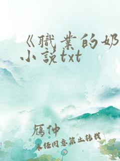 《职业的奶娘》小说txt