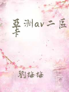 亚洲av二区不卡