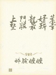 上门龙婿叶辰完整版最新章节