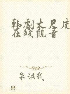 韩剧大尺度免费在线观看