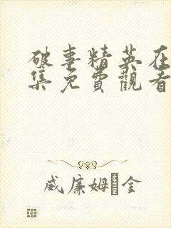 破事精英在线全集免费观看完整版