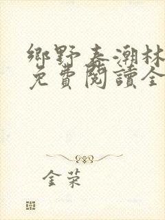 乡野春潮林天成免费阅读全文