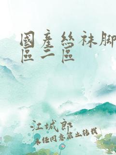 国产丝袜脚交一区二区