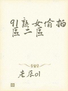 91熟女偷拍一区二区