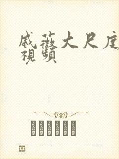 戚薇大尺度床性视频