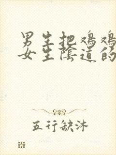 男生把鸡鸡插入女生阴道的视频