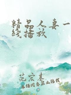 精品人妻一区在线播放