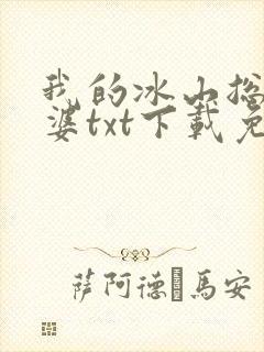 我的冰山总裁老婆txt下载免费