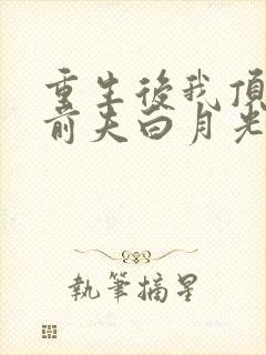 重生后我顶替了前夫白月光全集收听