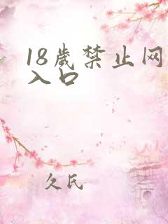 18岁禁止网站入口