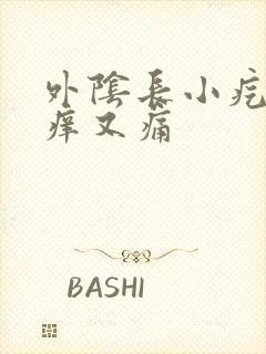 外阴长小疙瘩又痒又痛