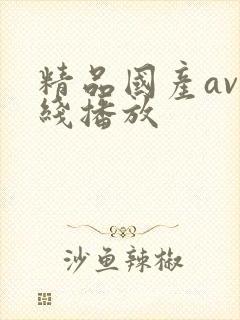 精品国产av在线播放