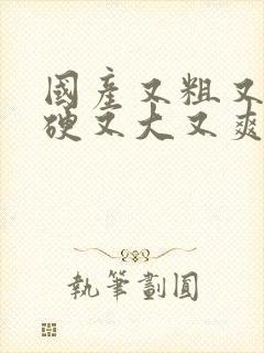 国产又粗又长又硬又大又爽又猛