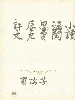 许辰思涵小说全文免费阅读最新章节