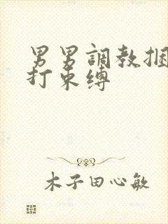 男男调教捆绑鞭打束缚