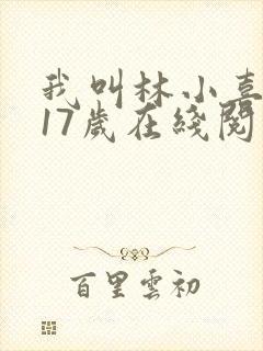 我叫林小喜今年17岁在线阅读