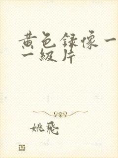 黄色录像一级片一级片