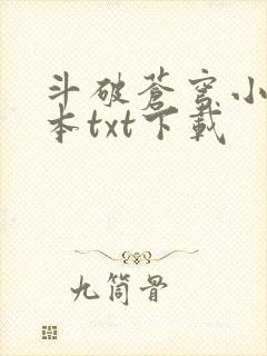 斗破苍穹小说全本txt下载