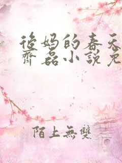 后妈的春天赵妍齐磊小说免费阅读