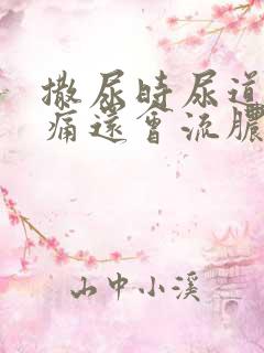 撒尿时尿道口疼痛还会流脓