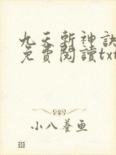 九天斩神诀小说免费阅读txt林辰