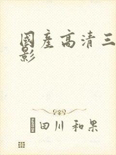 国产高清三级电影