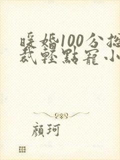 暖婚100分总裁轻点宠小说