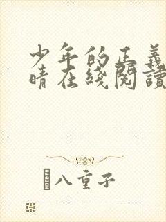 少年的正义路舒晴在线阅读