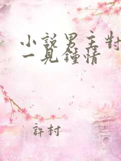 小说男主对女主一见钟情