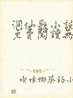 洞仙歌小说全文免费阅读无弹窗