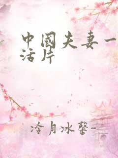 中国夫妻一级生活片