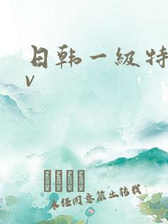 日韩一级特黄av