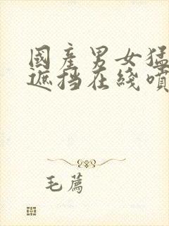 国产男女猛烈无遮挡在线喷水视频