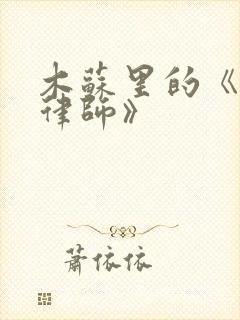 木苏里的《一级律师》