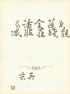 《潘金莲》无删减版在线观看