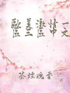 欧美激情一区二区三区中文字幕