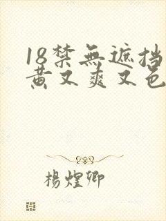 18禁无遮挡又黄又爽又色