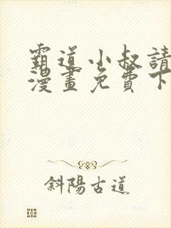 霸道小叔请轻撩漫画免费下拉式土豪