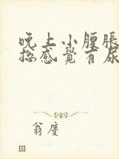 晚上小腹胀痛,总感觉有尿