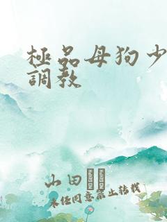 极品母狗少妇被调教