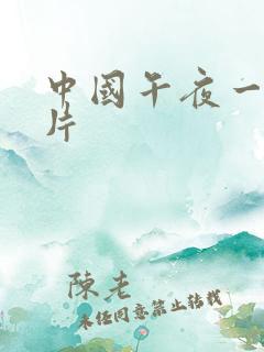 中国午夜一级淫片