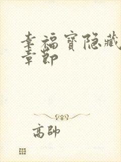 幸福宝隐藏入口章节