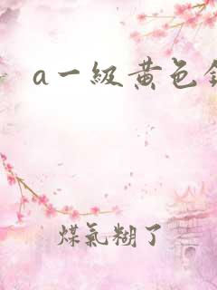 a一级黄色录像