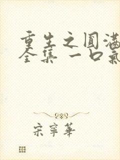 重生之圆满人生全集 一口气