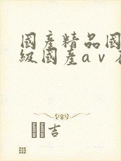 国产精品国产三级国产aⅴ在线