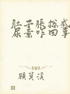 肚子胀总感觉有尿意咋回事