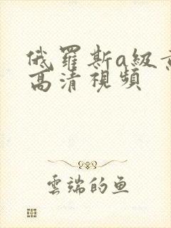 俄罗斯a级黄色高清视频